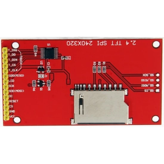2.4-inch SPI Interface 240x320 TFT Display Module with touch