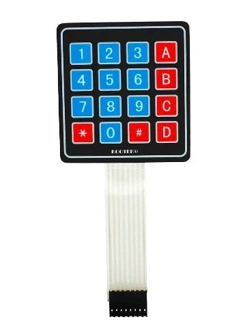 4×4 Matrix Membrane Keypad Module