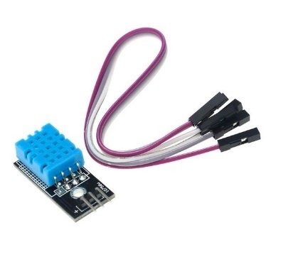 DHT11 Temperature and Humidity Sensor Module with Connector