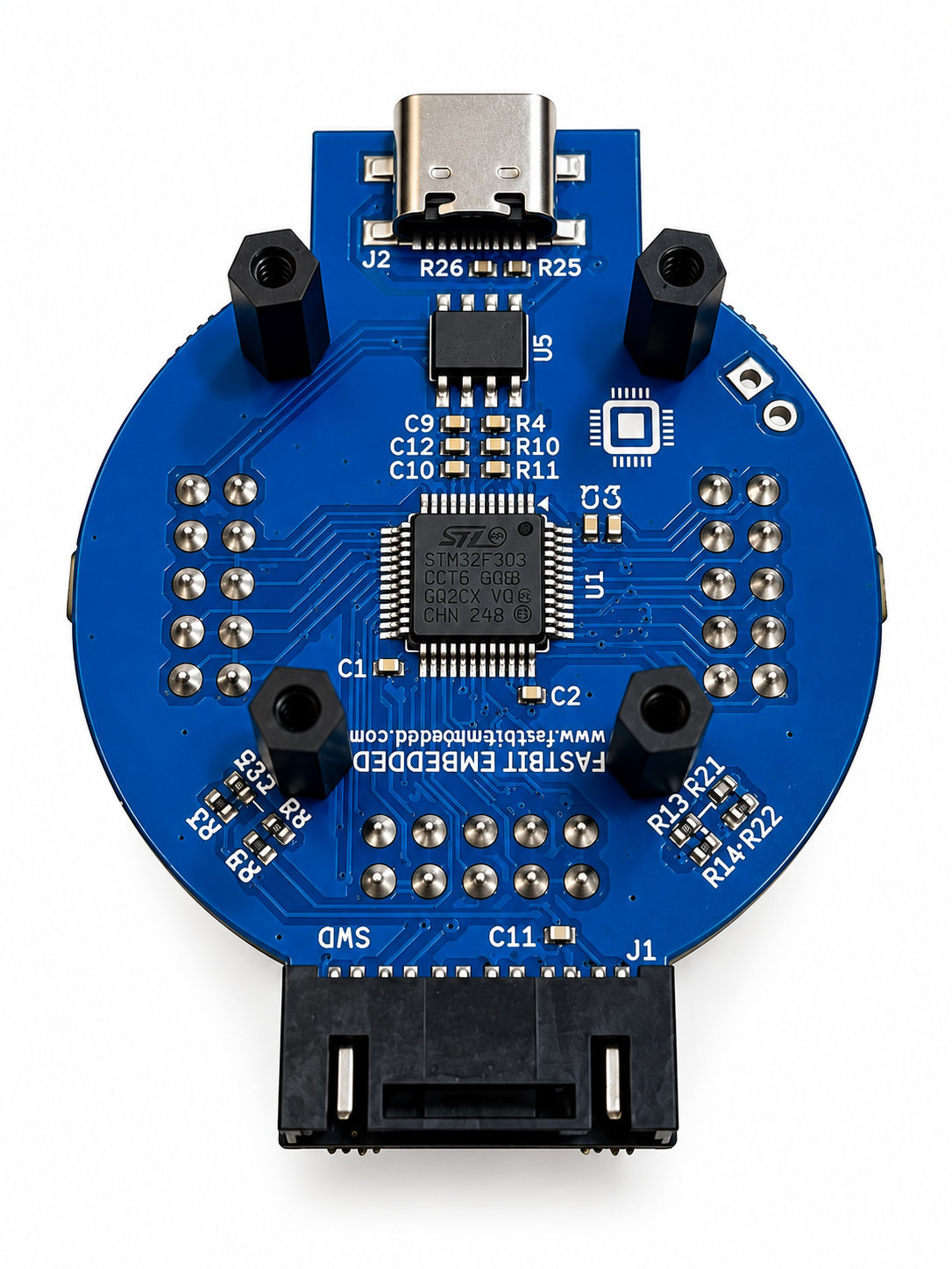 Fastbit STM32 Nano V2.1 with 1.28" TFT LCD Display