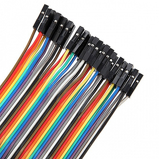 Female to Female Jumper Wires 40Pcs 20cm