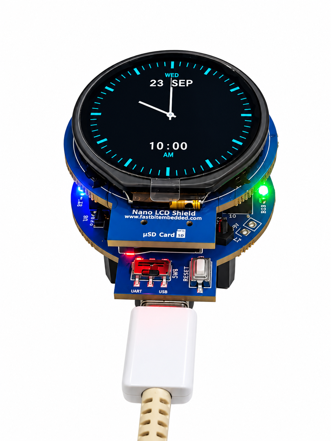 Fastbit STM32 Nano V2.1 with 1.28" TFT LCD Display