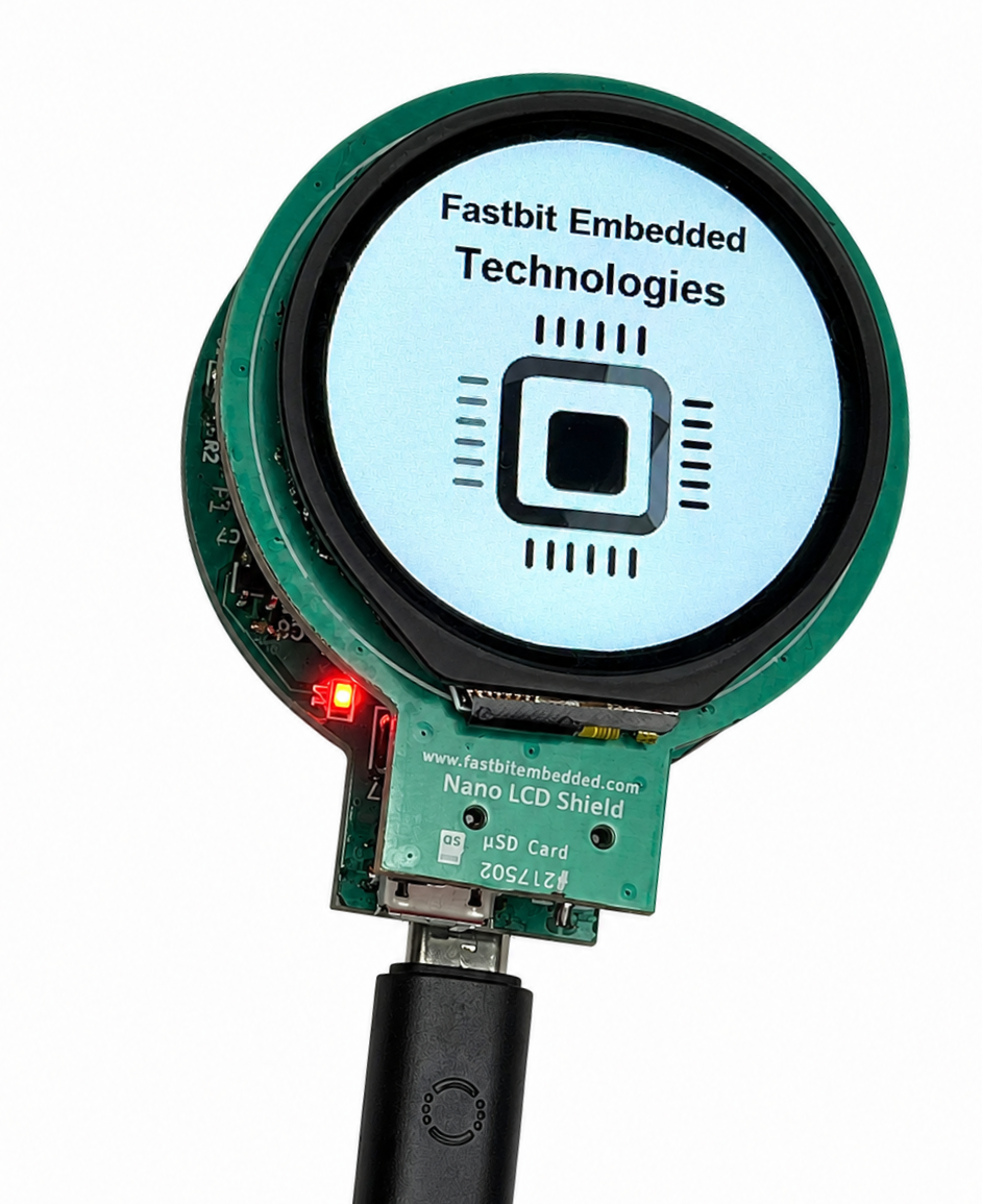 Fastbit STM32 Nano V3 with 1.28" TFT LCD Display Module