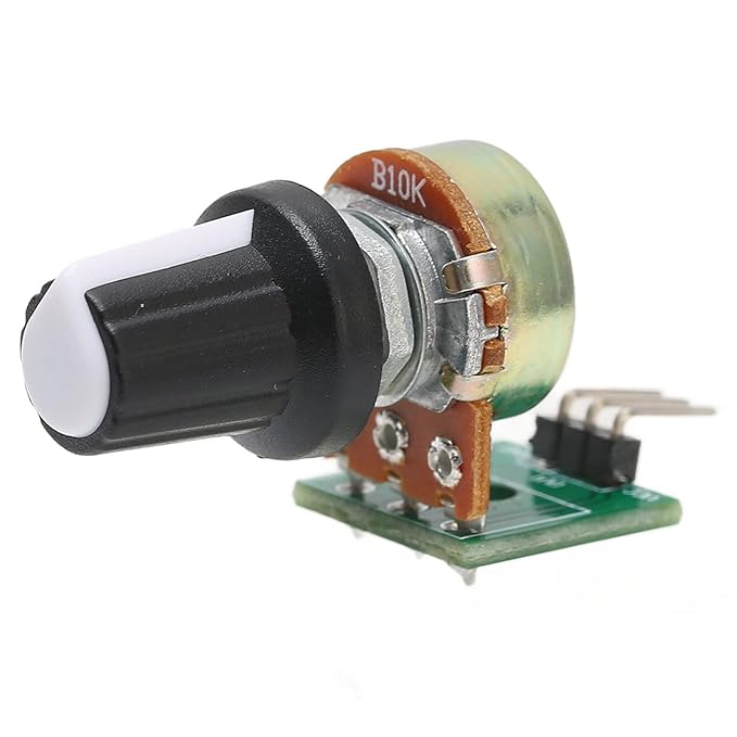 10K Potentiometer Module - Adjustable Resistance | Fastbit Embedded