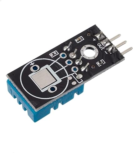 DHT11 Temperature and Humidity Sensor Module with Connector | Fastbit ...